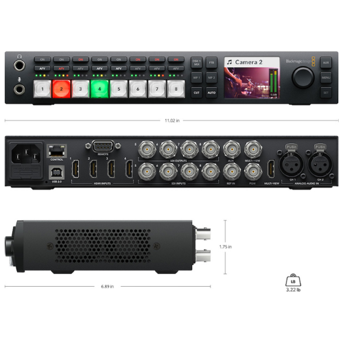 blackmagic design atem television studio hd