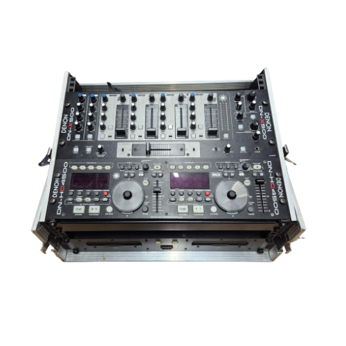 denon x500 mixer & midi4500 cd players
