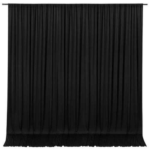 black serge drape 3m(w) x 3m(h) (drape only)