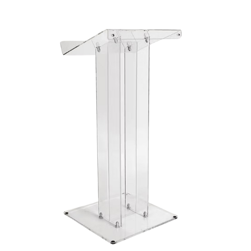 acrylic lectern