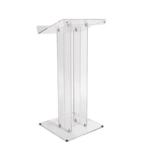 acrylic lectern