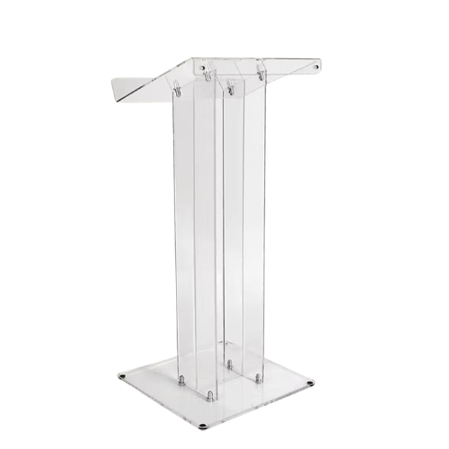 acrylic lectern