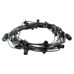 festoon 100m rubber 100 bc holder (outdoor ip54)