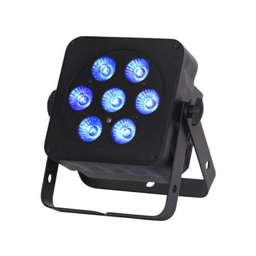 ledj 7q5 rgbw wired uplight (black housing)