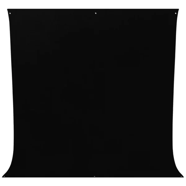 5m x 3m black serge drape (cloth only)