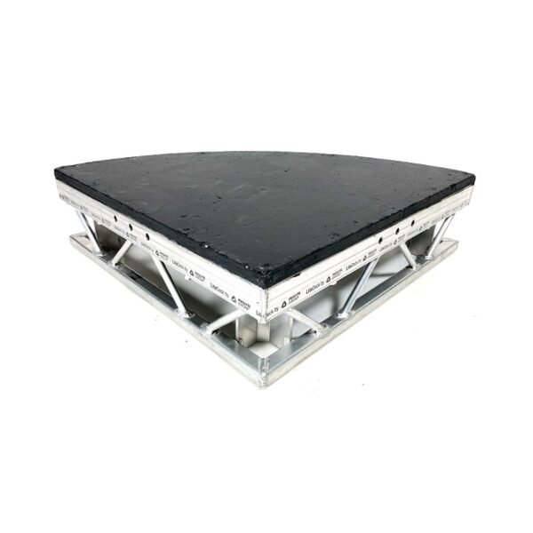 litedeck curved corner 1m x 1m