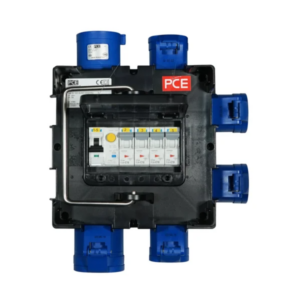 32a 1 phase (4x 16a 1x 32a) distro
