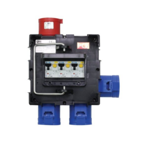 32a 3 phase (3x 32a 1 phase) distro