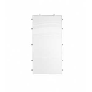 white acrylic dance floor half panel