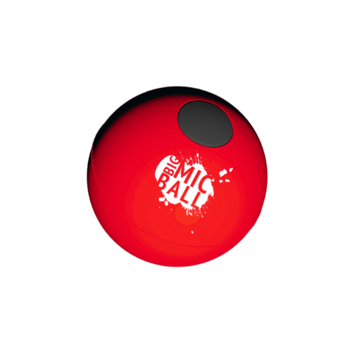 throwable microphone big mic ball (red)