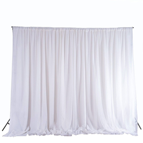 white silk 3m x 4m