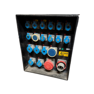 63a 3 phase (12x 16a 1 phase 6x 32a 1 phase 1x 63a 3 phase) distro