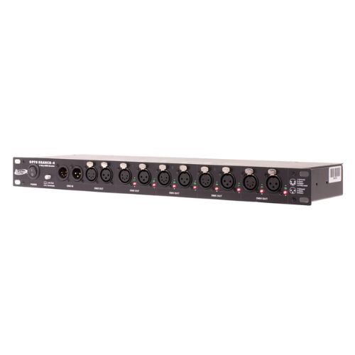 elation opto branch 4 dmx booster