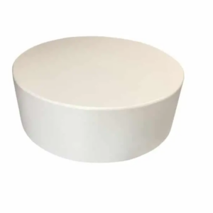 white round performer podium 1ft x 2ft white