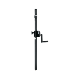 k&m speaker pole 21340 distance rod with hand crank and ring lock