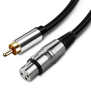 xlr (f) to rca (m) 1m